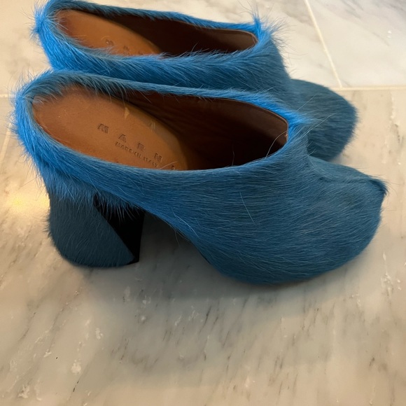 COPY - Marni Clogs Blue Size 38 - Picture 3 of 7